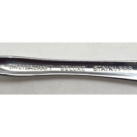3 Oneidacraft Deluxe SHASTA Stainless Steel Spoons Teaspoons Replacements Oneida - Picture 4 of 5